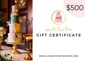 Love At First Bite Gift Card