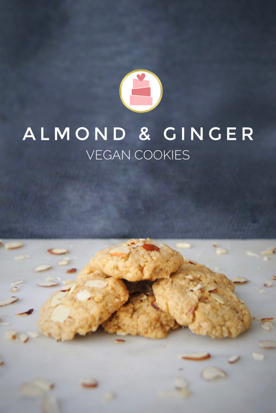 Almond & Ginger Vegan Cookies