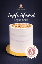 Load image into Gallery viewer, Triple Almond || Vegan Cake