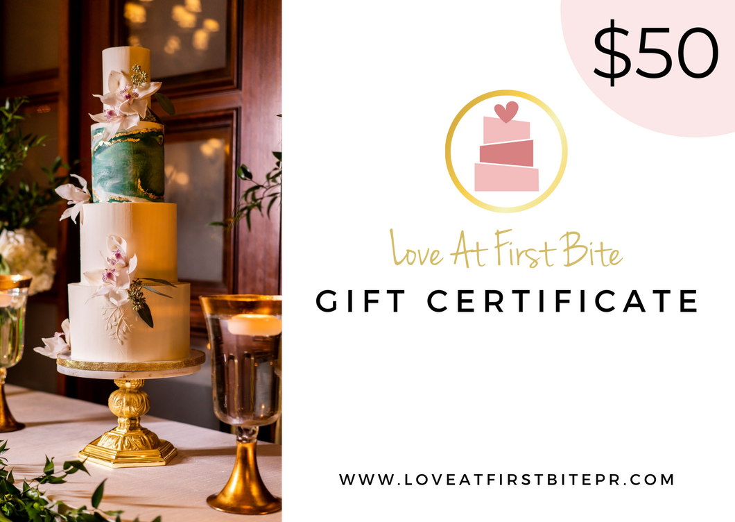 Love At First Bite Gift Card