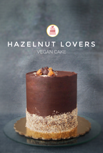 Load image into Gallery viewer, Hazelnut Lovers || Vegan Cake
