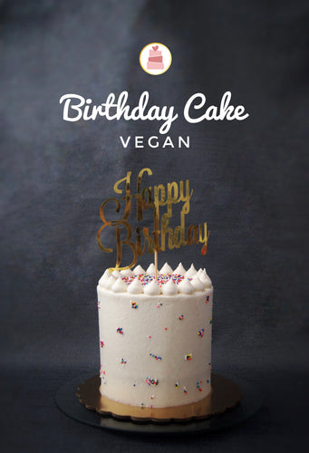 Vegan Birthday Cake