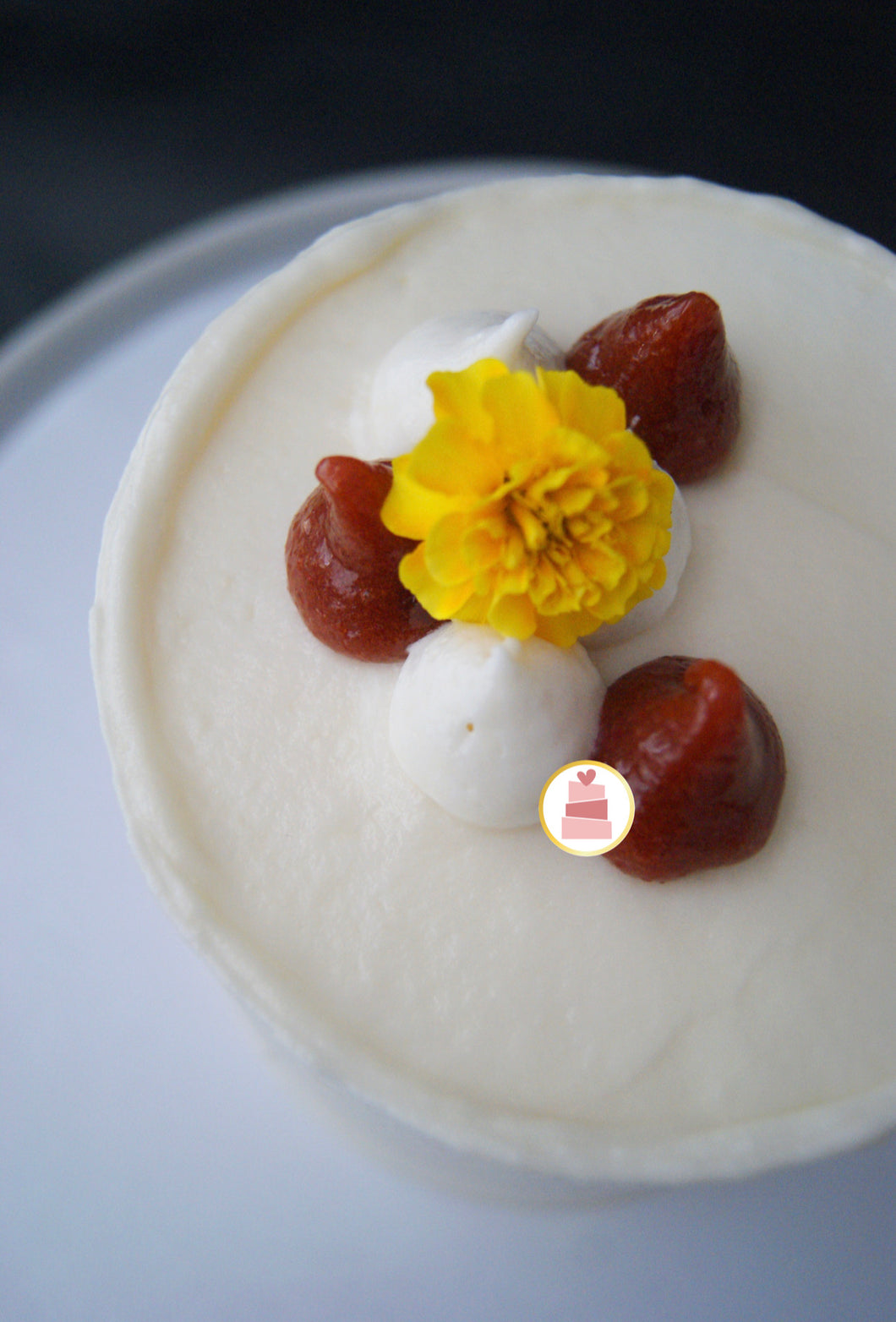Guava “Cheese” II Vegan Cake